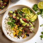 Cilantro Lime Steak Bowls
