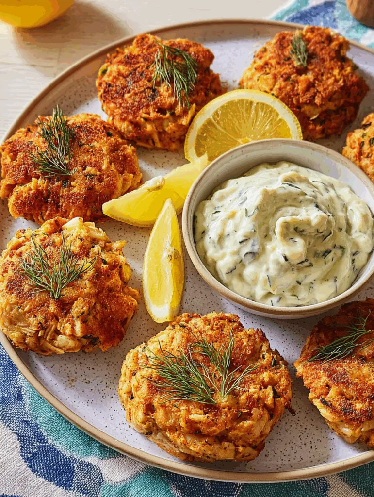 Air Fryer Crab Cakes