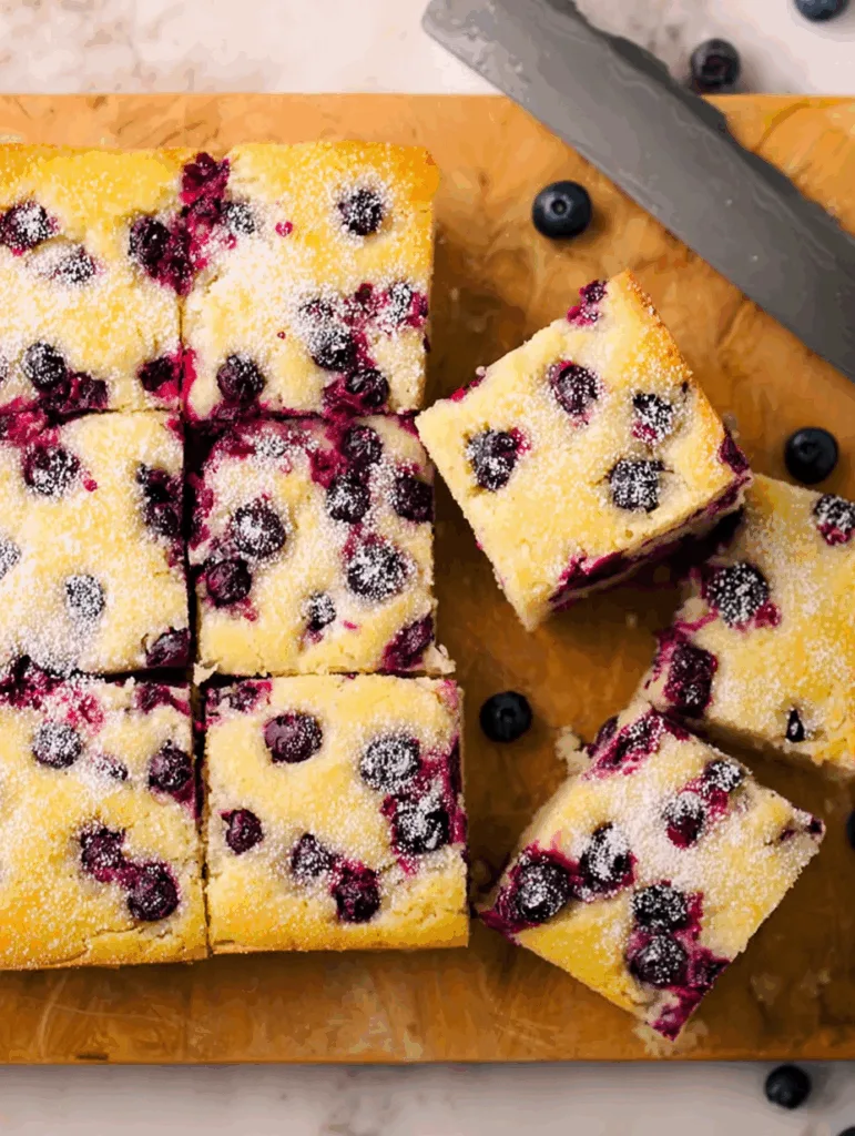 Easy Blueberry Sheet Cake