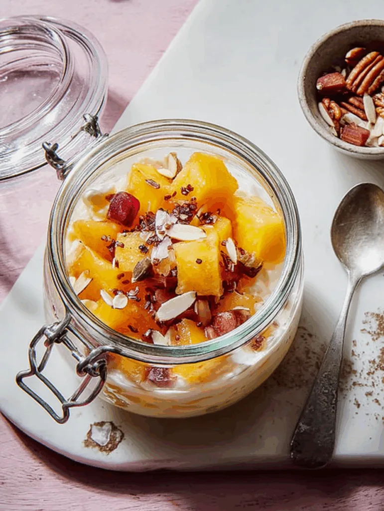 Cottage Cheese Snack Jar with Fruit
