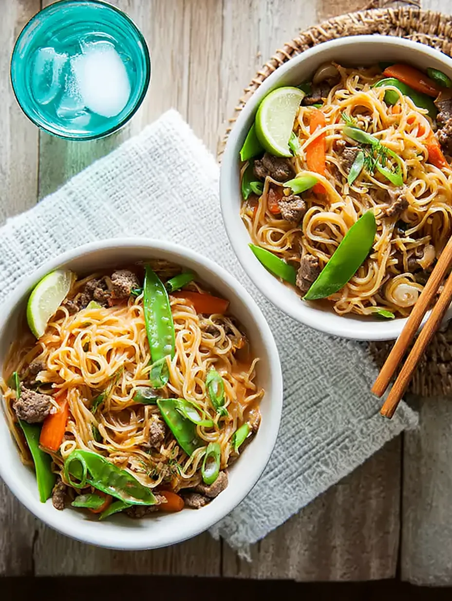 Takeout-Style Beef Noodle Stir-Fry