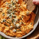 Crockpot Buffalo Chicken Dip