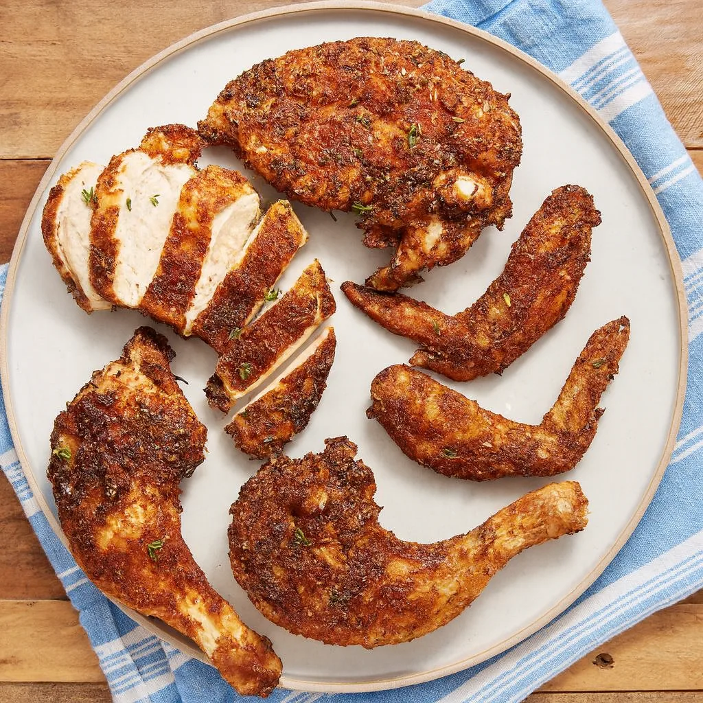 Air Fryer Rotisserie Chicken