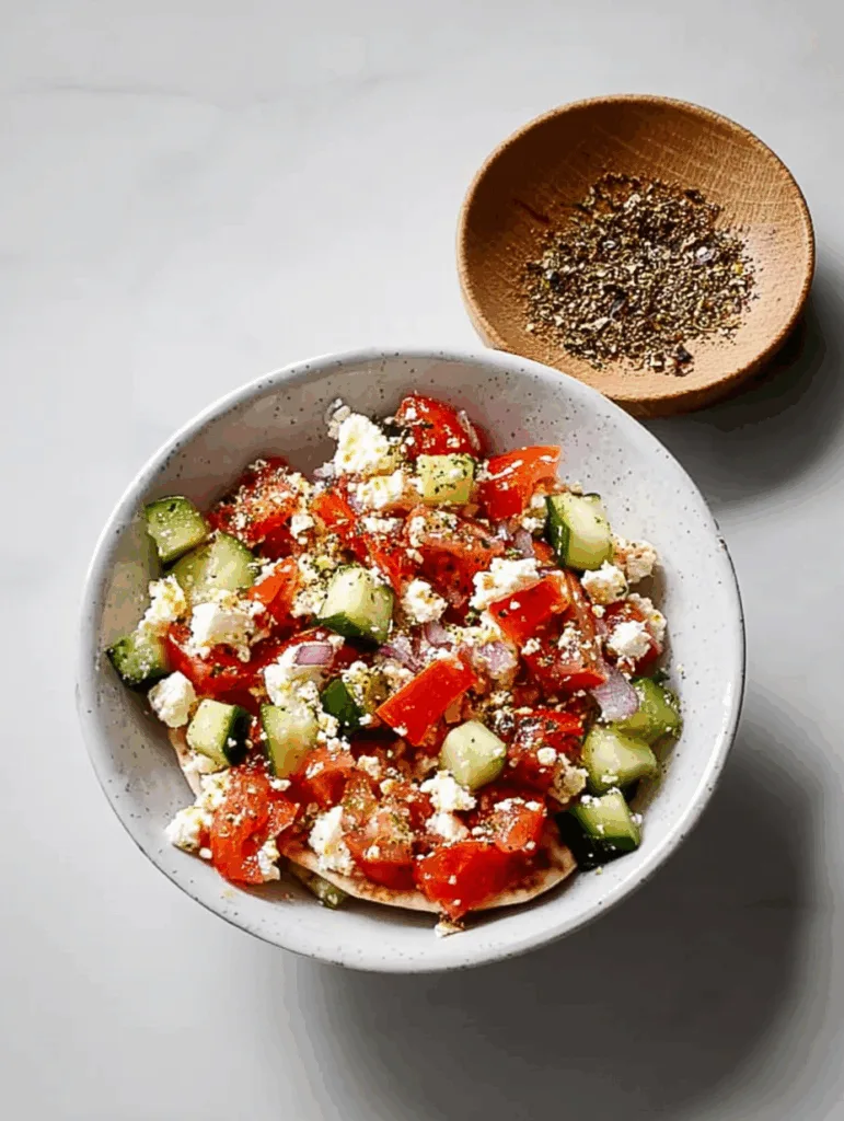 Egg, Tomato & Feta Breakfast Pita