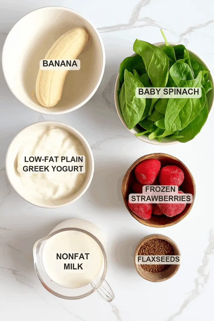 Strawberry-Banana Green Smoothie