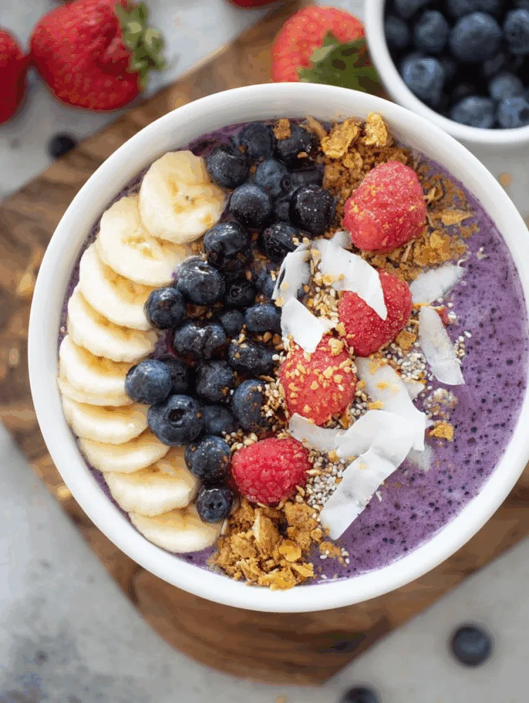 Protein Berry Smoothie Bowl
