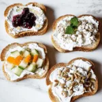 Savory Cottage Cheese Toasts with Seeds