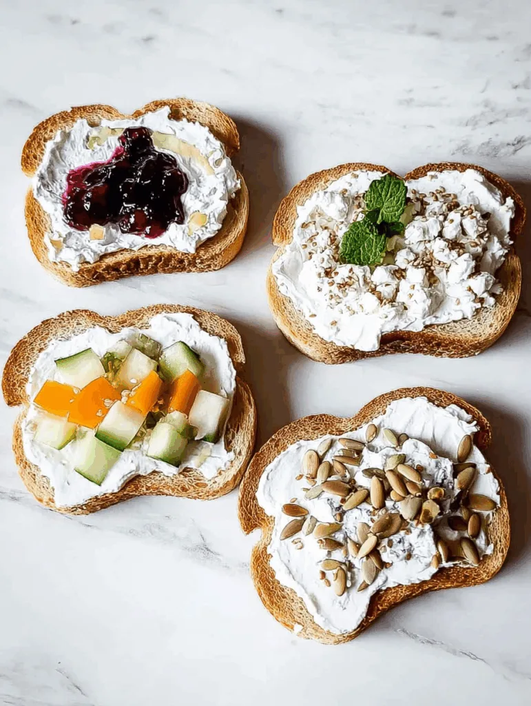 Savory Cottage Cheese Toasts with Seeds