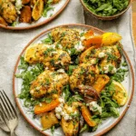 Lemon Garlic Chicken Sheet Pan Dinner