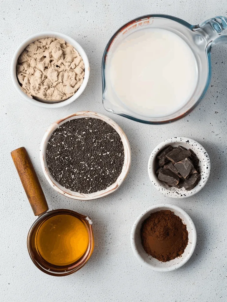 Chocolate Chia Pudding (23g Protein)