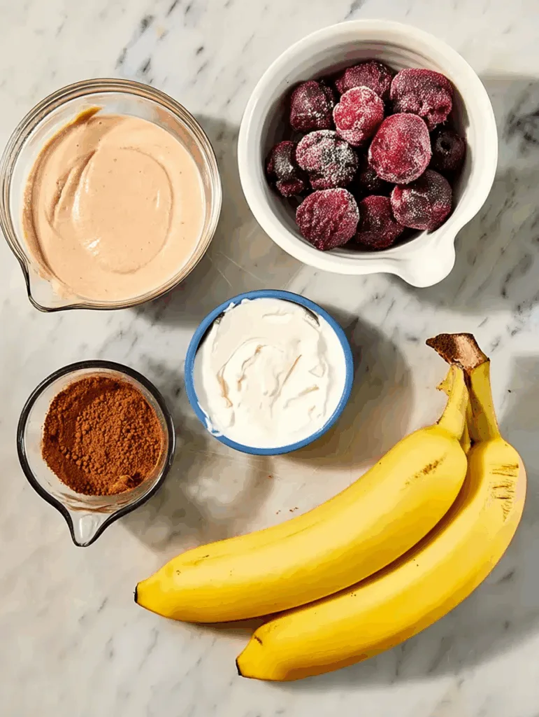 Chocolate-Cherry Protein Shake