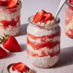 Strawberry Cheesecake Overnight Oats