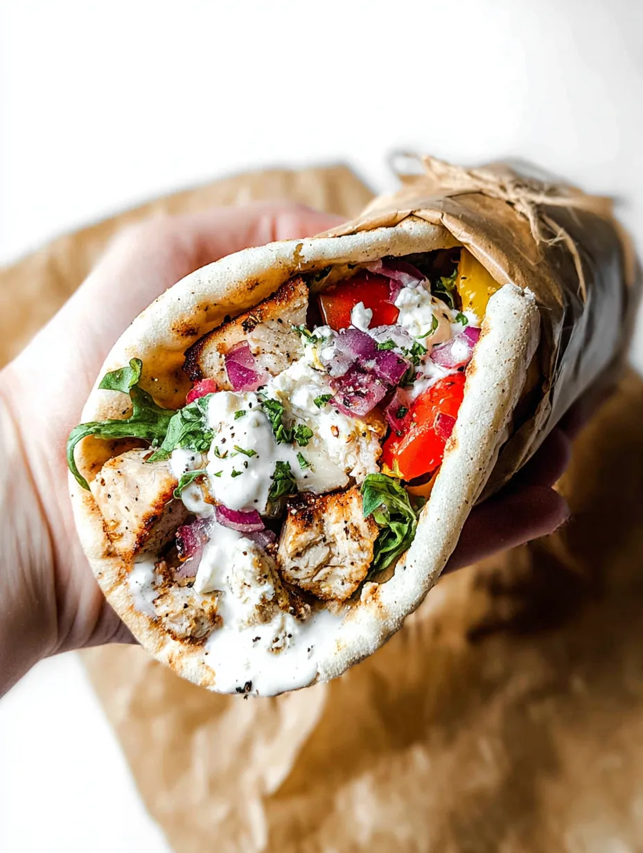 Sheet Pan Chicken Pitas