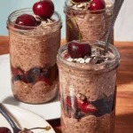 Black Forest Cake–Inspired Overnight Oats