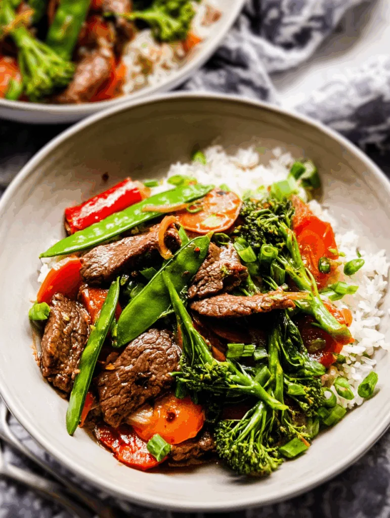 Quick Beef Stir Fry with Vegetables