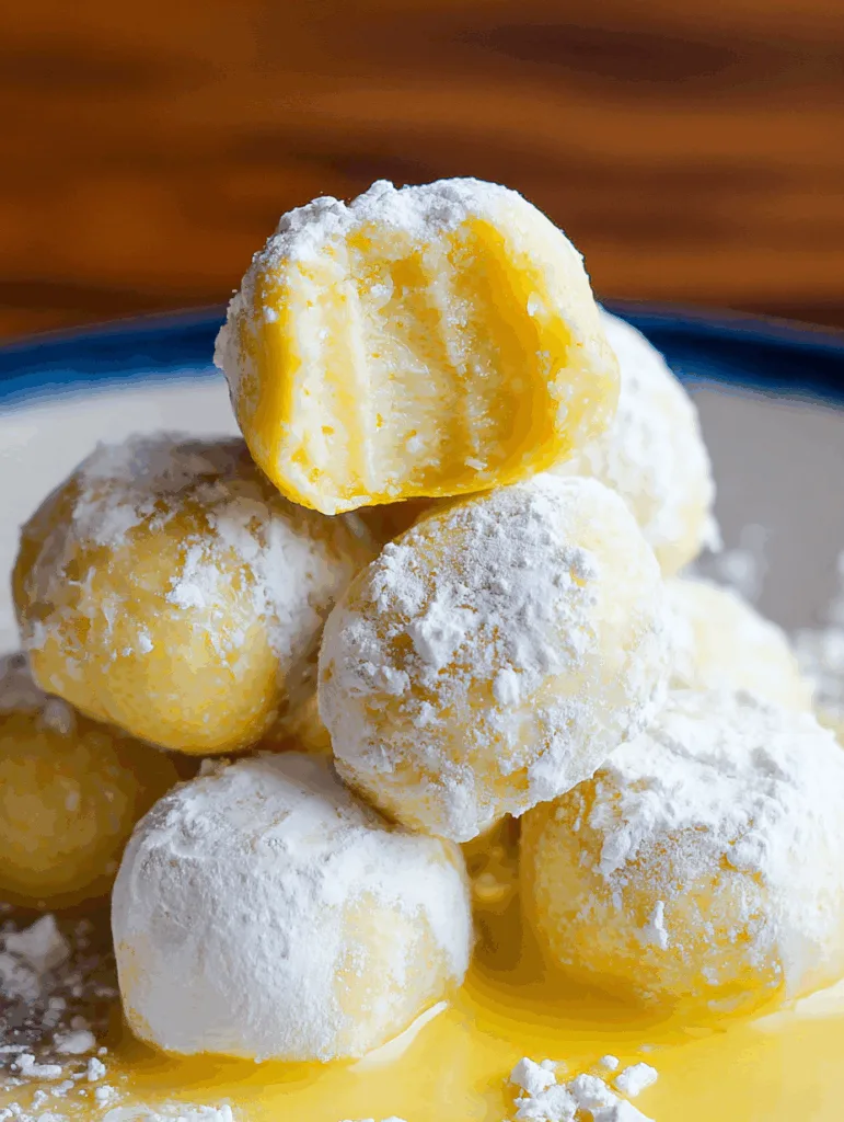 Lemon Truffles
