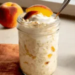 Peaches & Cream Overnight Oats