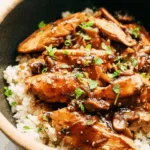 Crockpot Honey Garlic Chicken Breast