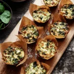 Greens-&-Gruyère Mini Quiches