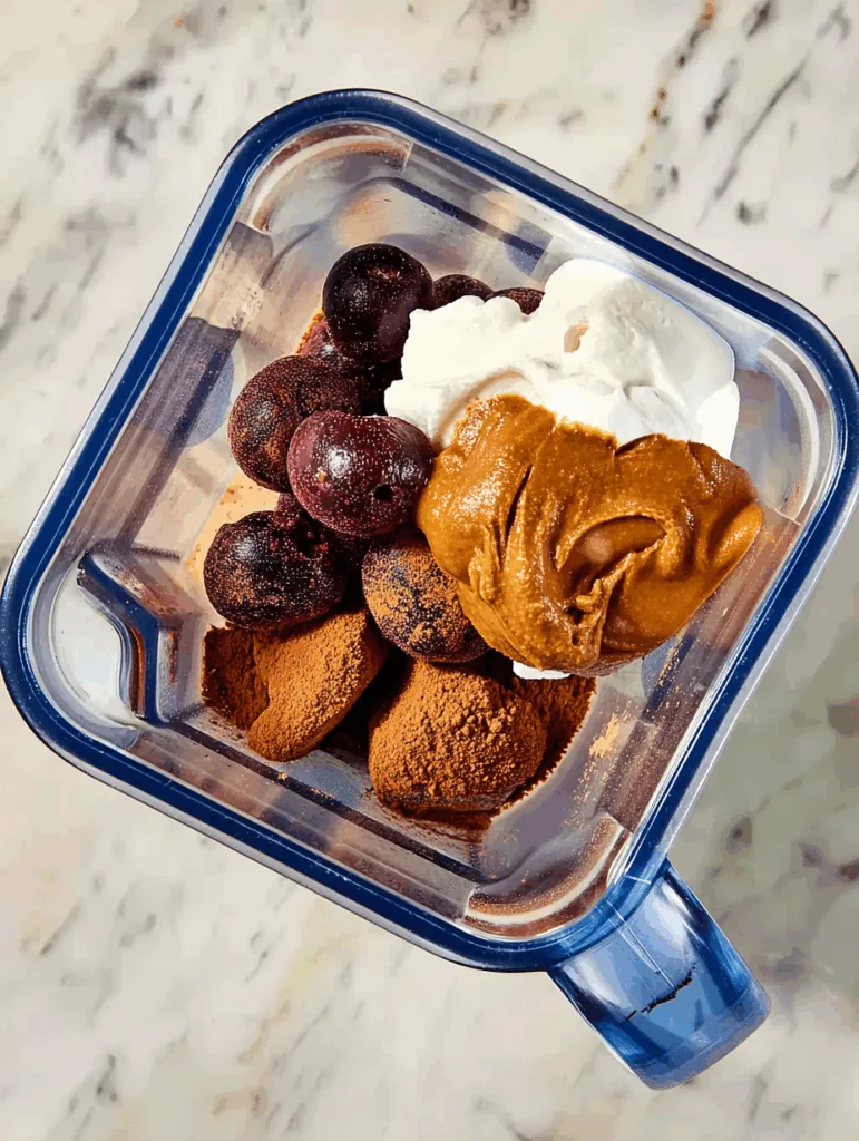 Chocolate-Cherry Protein Shake