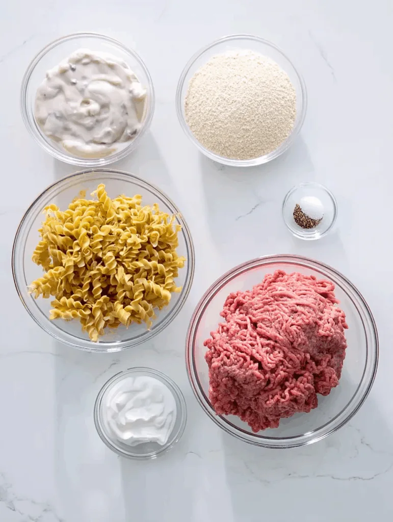 Budget Ground Beef Stroganoff