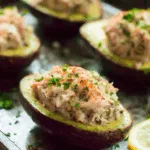 Tuna Avocado Boats (High Protein + Low Carb)