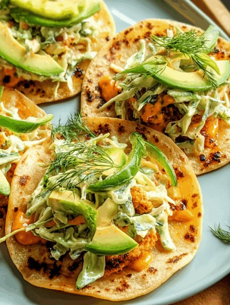 Buffalo Chicken Smash Tacos with Herby Ranch Slaw