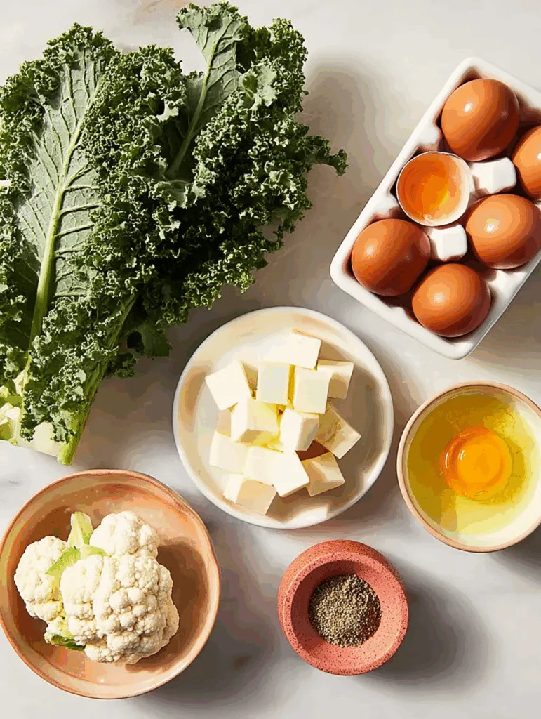 Cauliflower Steaks with Poached Eggs & Pesto Hollandaise