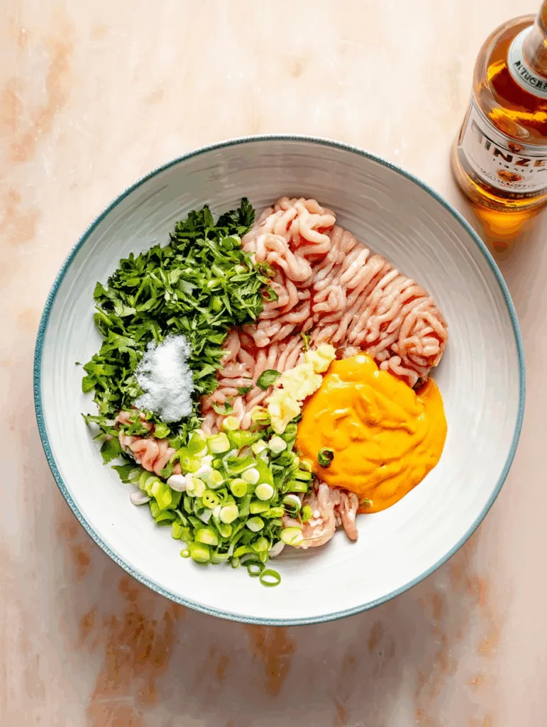 Buffalo Chicken Smash Tacos with Herby Ranch Slaw