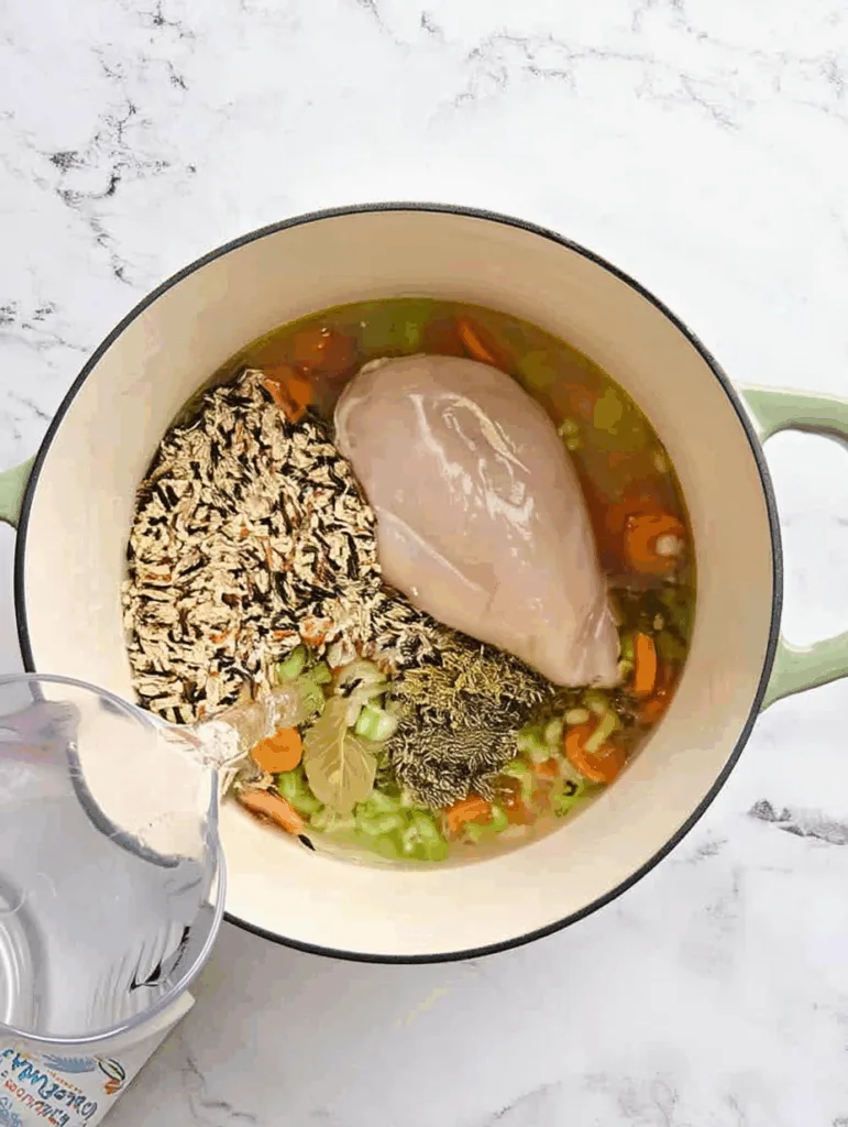 Creamy Chicken and Rice Soup