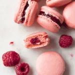 Raspberry Macarons