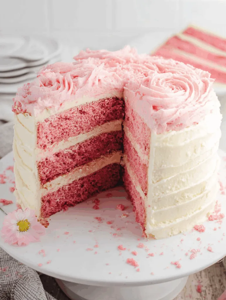 Mother’s Day Pink Velvet Cake