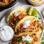 Dump-and-Go Chicken Taco Crockpot Bowls
