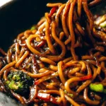 Black Pepper Stir Fried Udon