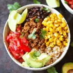 Healthy Taco Rice Bowl
