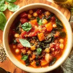 Healthy Veggie Crockpot Mediterranean Diet Stew
