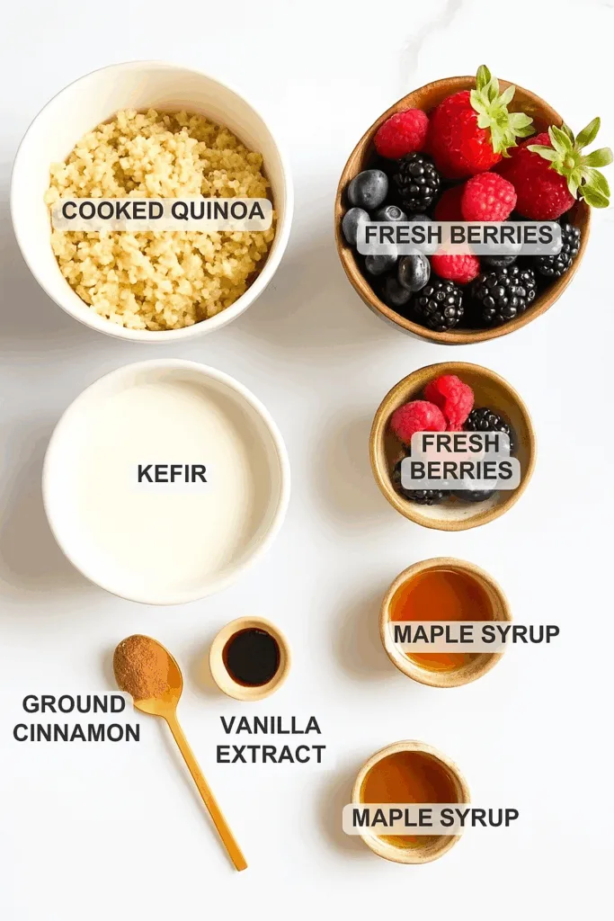 Overnight Quinoa Pudding