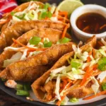 Crispy Chicken Wonton Tacos