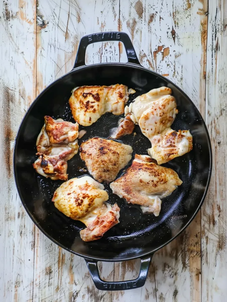 Salsa Verde Chicken & Rice Skillet