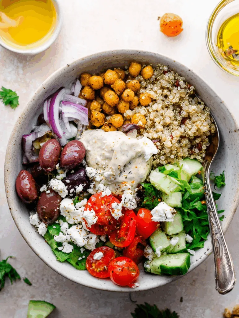 Mediterranean Quinoa Bowl