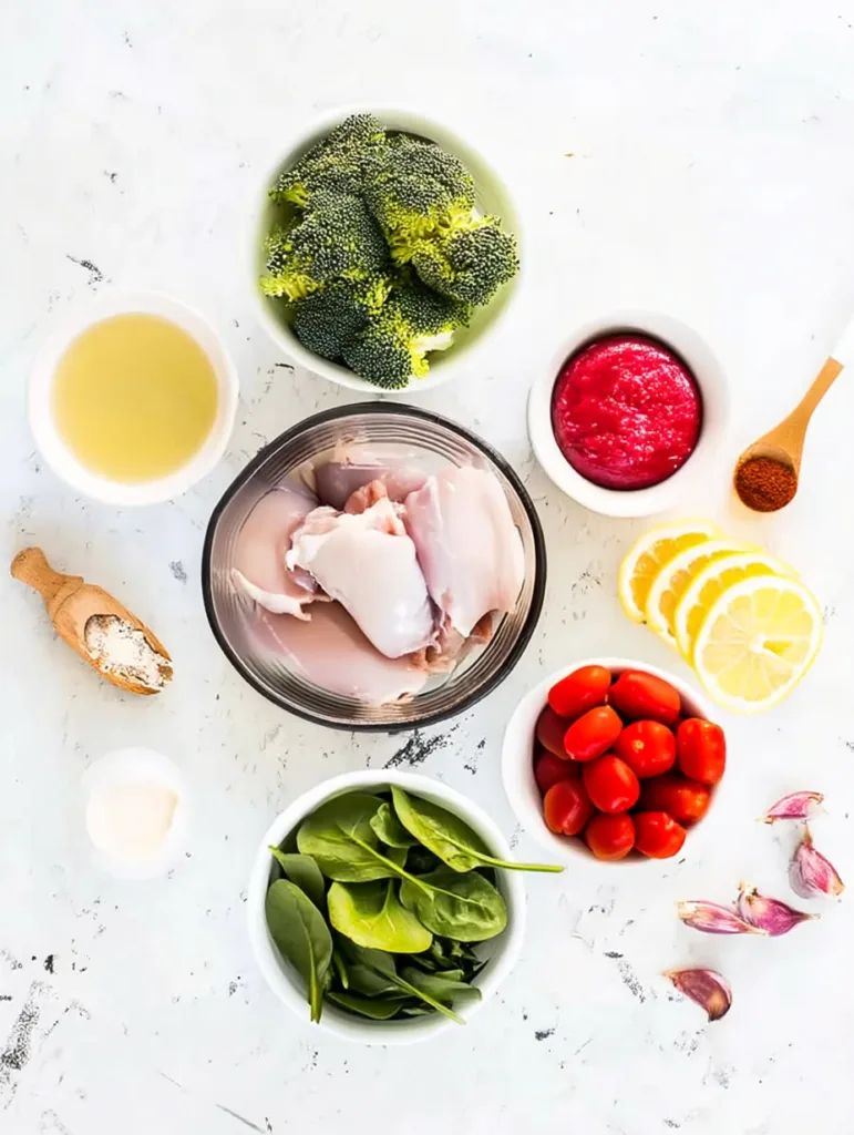 One-Pan Lemon Garlic Chicken & Veggies