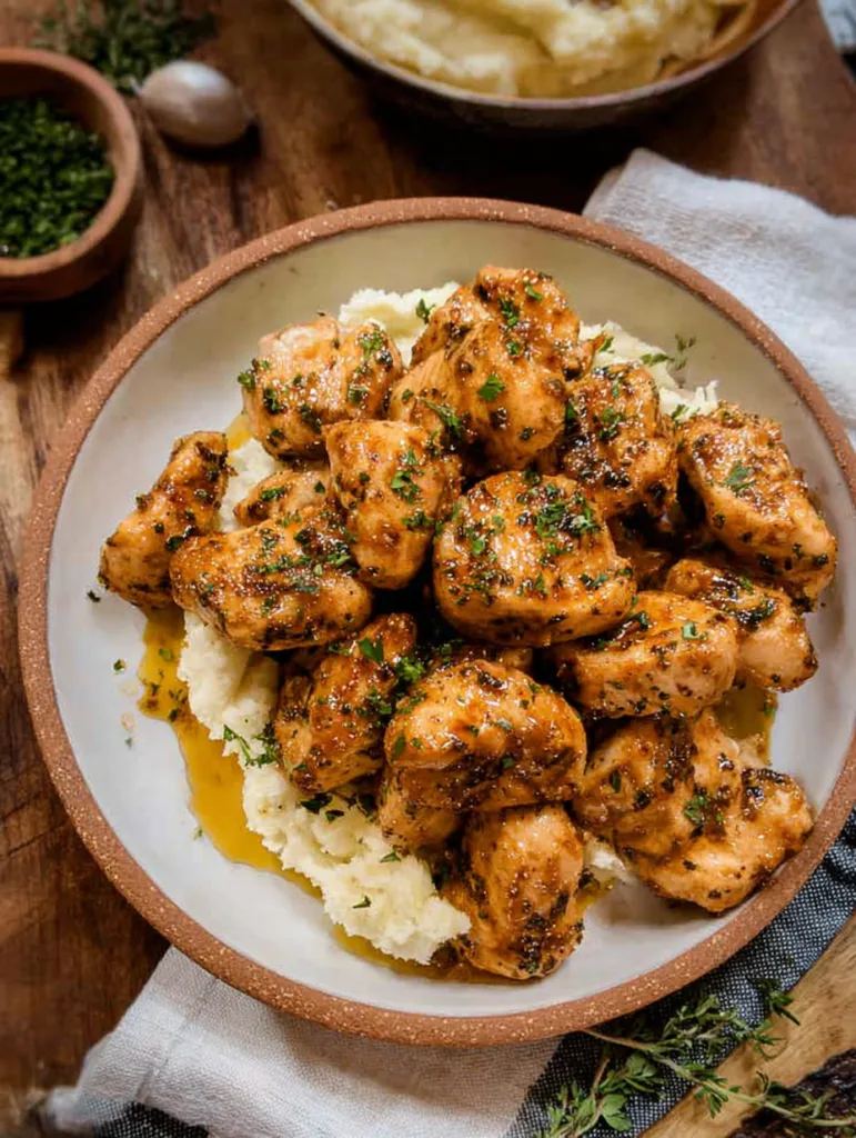 Cowboy Butter Chicken Bites