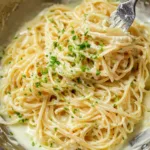 Creamy Garlic Parmesan Pasta (One Pot)