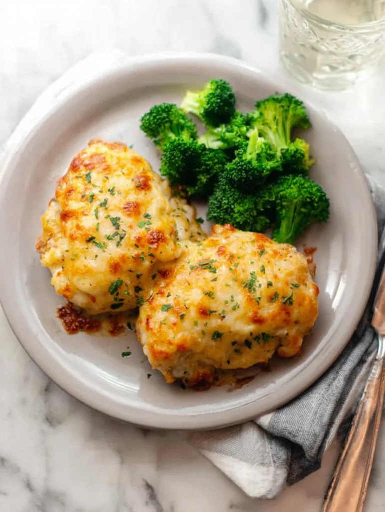 Cheesy Ranch Chicken Thighs