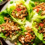Ground Chicken Lettuce Wraps