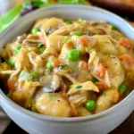 One Pot Gnocchi Chicken Pot Pie