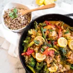 One-Pan Lemon Garlic Chicken & Veggies