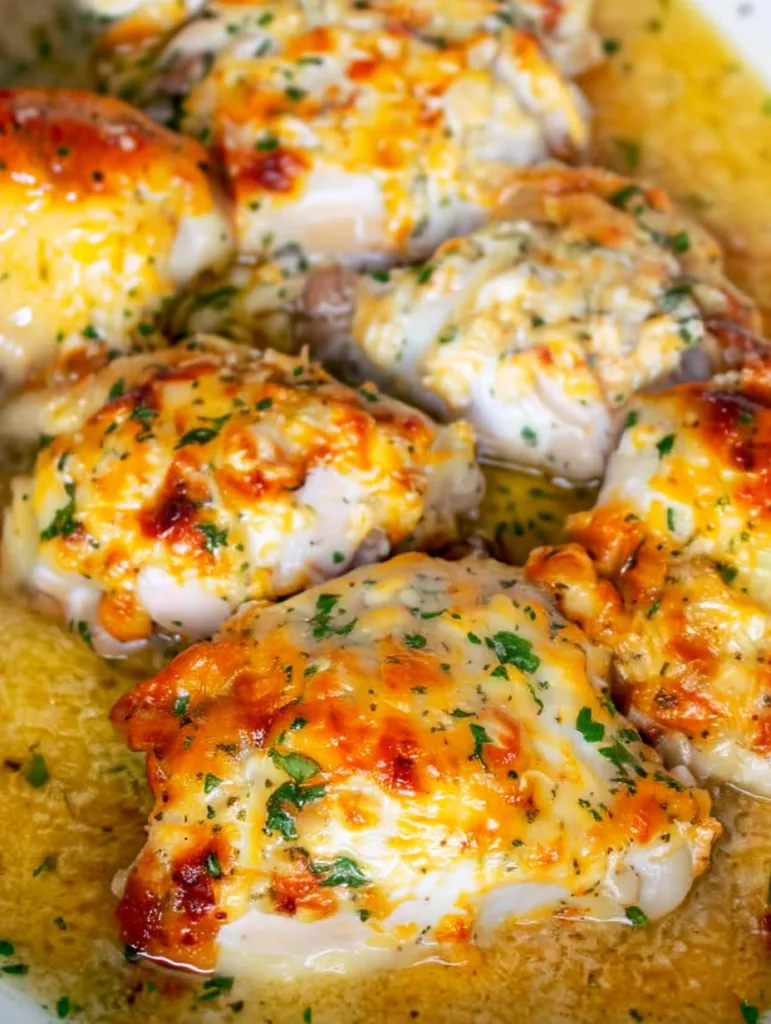 Cheesy Ranch Chicken Thighs
