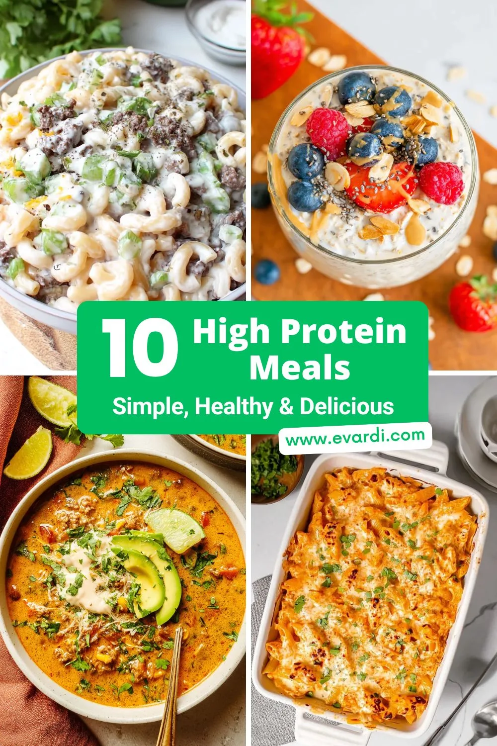 10 High Protein Meals for Every Craving: Simple, Flavorful, and Satisfying