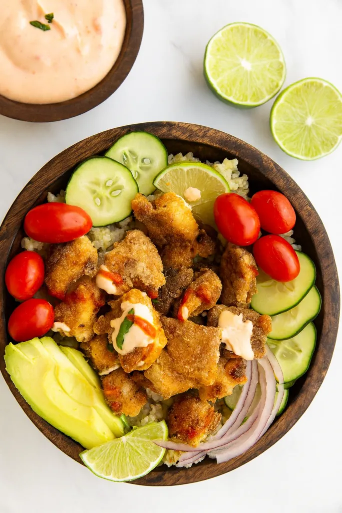 Bang Bang Chicken Bowl